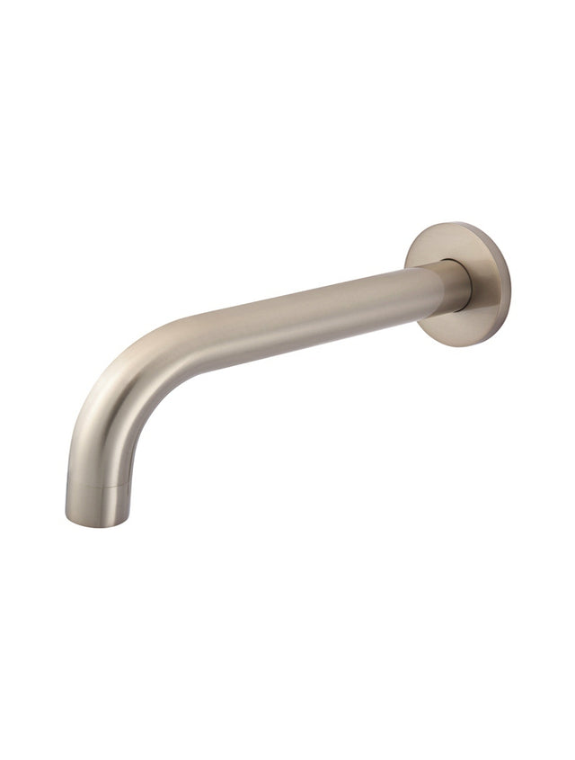 Meir Round Wall Spout for Bath or Basin - Champagne (SKU: MS05-CH) Image - 1