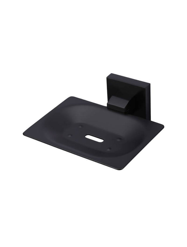 Meir Square Soap Dish - Matte Black (SKU: MSD02) Image - 1