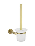 Round Toilet Brush & Holder - Tiger Bronze - MTO01-R-BB