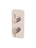 Two-Way Thermostatic Mixer Valve with Diverter - Champagne - MTV22-SET-CH