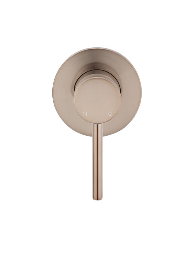 Meir Round Wall Mixer - Champagne (SKU: MW03-CH) Image - 5