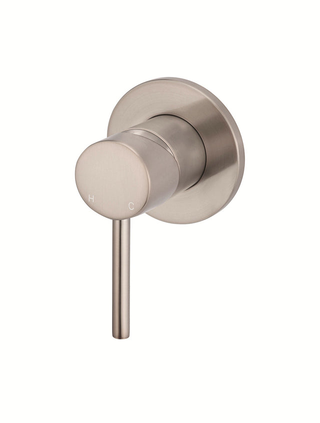 Meir Round Wall Mixer - Champagne (SKU: MW03-CH) Image - 1