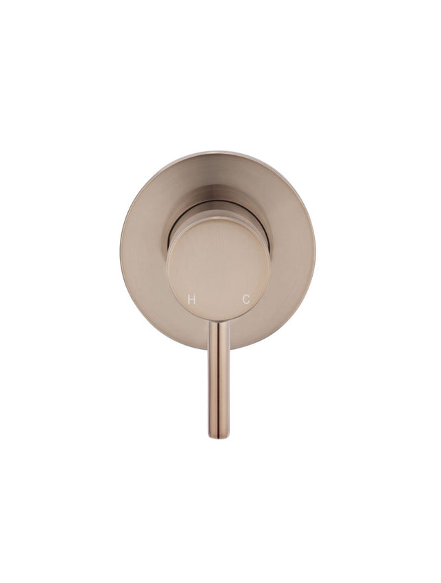 Meir Round Wall Mixer Finish Set - Champagne (SKU: MW03S-FIN-CH) Image - 5