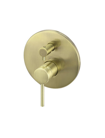 Round Diverter Mixer - Tiger Bronze Gold