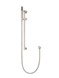 Round Shower on Rail Column, Single Function Hand Shower - Champagne - MZ0402-R-CH