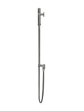 Round Shower on Rail Column, Single Function Hand Shower - Shadow - MZ0402-R-PVDGM