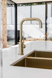 Round Kitchen Mixer Tap - Tiger Bronze - MK02-PVDBB