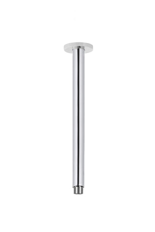 Round Ceiling Shower Arm 300mm - Polished Chrome