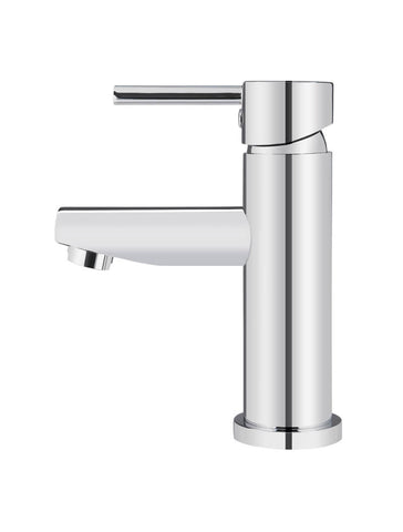 Round Basin Mixer - Polished Chrome