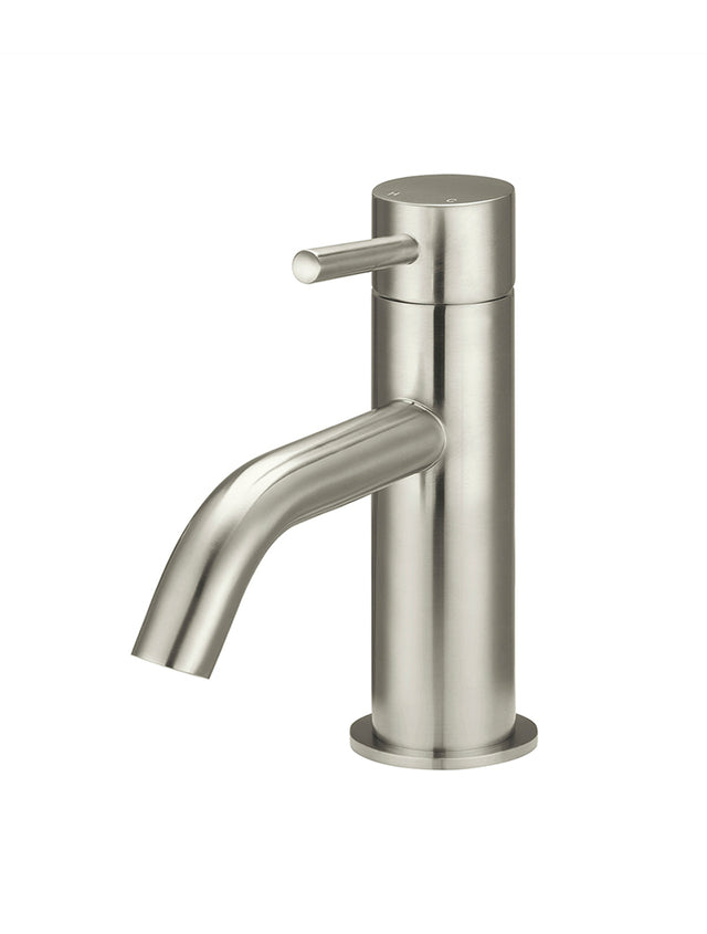 Meir Piccola Basin Mixer Tap - PVD Brushed Nickel (SKU: MB03XS-PVDBN) Image - 1