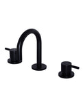 Round Three Piece Basin Tap - Matte Black - MB10