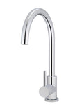 Round Gooseneck Kitchen Mixer Tap - Polished Chrome - MK03-C