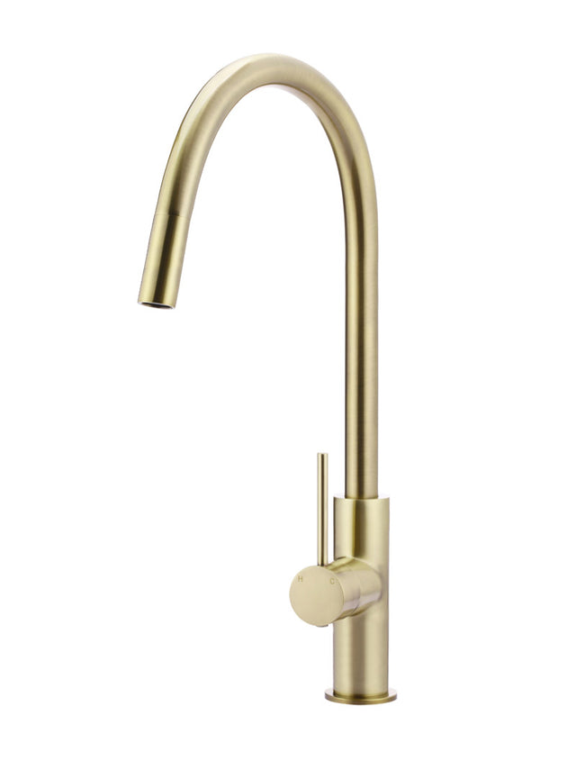 Meir Round Piccola Pull Out Kitchen Mixer Tap - Tiger Bronze (SKU: MK17-BB) Image - 1