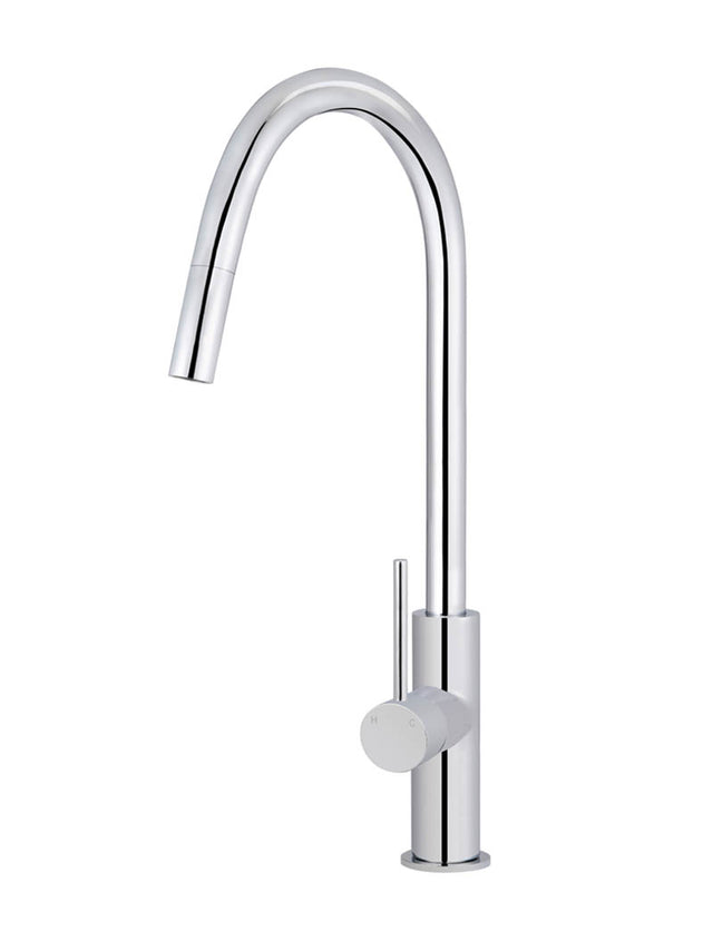 Meir Piccola Pull Out Kitchen Mixer Tap - Polished Chrome (SKU: MK17-C) Image - 1