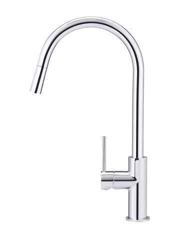 Piccola Pull Out Kitchen Mixer Tap - Polished Chrome