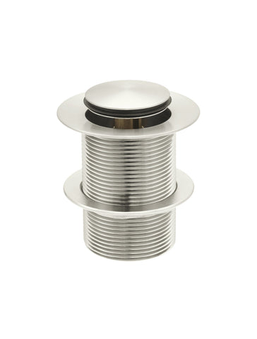 Bath Pop Up Waste 40mm -  No Overflow / Unslotted - PVD Brushed Nickel