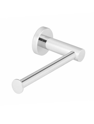 Round Toilet Roll Holder - Polished Chrome