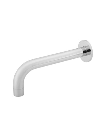 Round Wall Spout for Bath or Basin - Polished Chrome