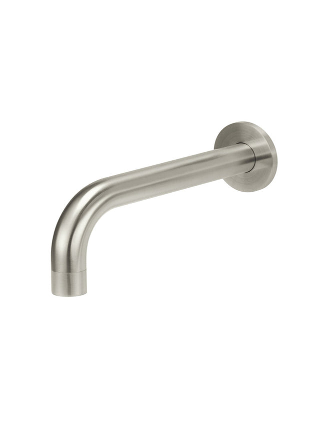 Meir Round Wall Spout for Bath or Basin - PVD Brushed Nickel (SKU: MS05-PVDBN) Image - 1
