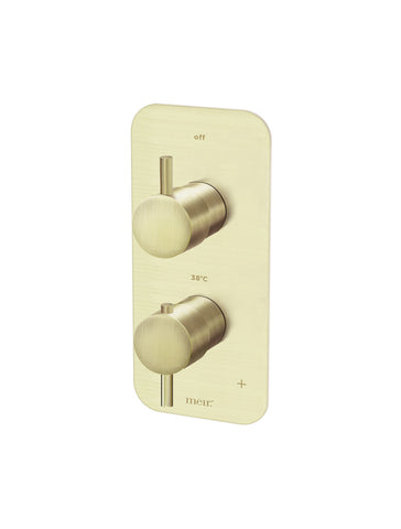 One-way Thermostatic Mixer Valve - Tiger Bronze