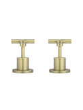 Round Jumper Valve Wall Top Assemblies - Tiger Bronze Gold - MW08-PVDBB