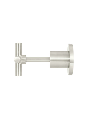 Cross Handle Jumper Valve Wall Top Assemblies - PVD Brushed Nickel