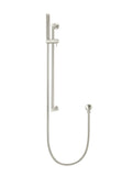 Round Shower on Rail Column, Single Function Hand Shower - PVD Brushed Nickel - MZ0402-R-PVDBN
