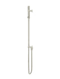 Round Shower on Rail Column, Single Function Hand Shower - PVD Brushed Nickel - MZ0402-R-PVDBN