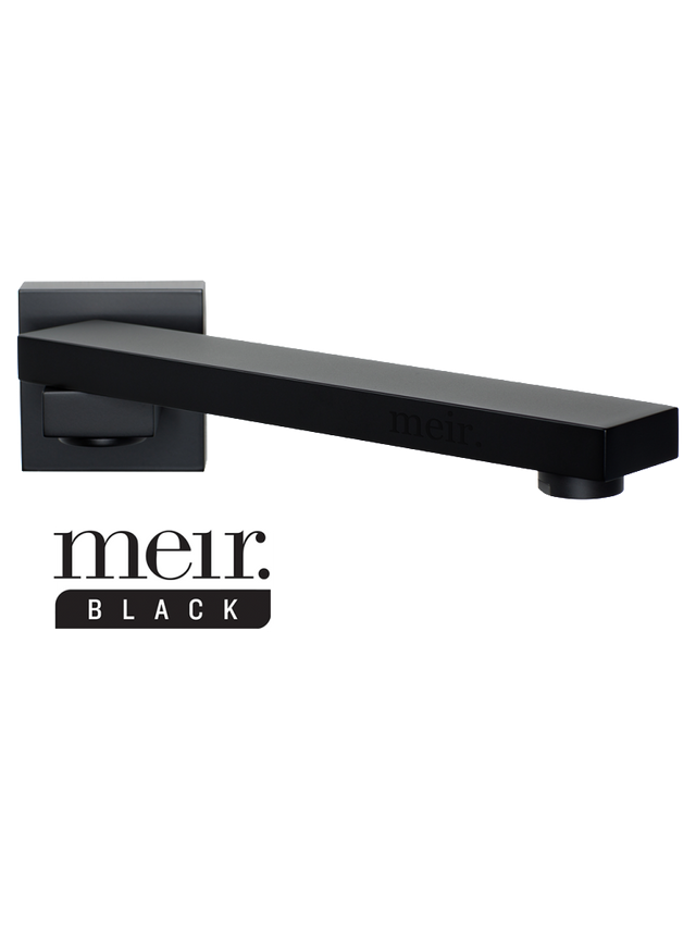 Meir Square Swivel Spout - Matte Black (SKU: MS02) Image - 3